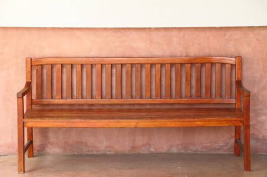 Bahçe vintage tarzı ahşap sandalye