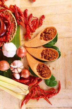 Chili Yapıştır acılı baharatlarla lezzetlidir