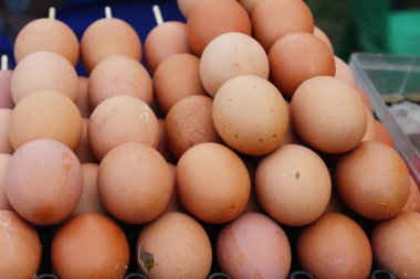 Kızarmış yumurta sokak gıda lezzetli 