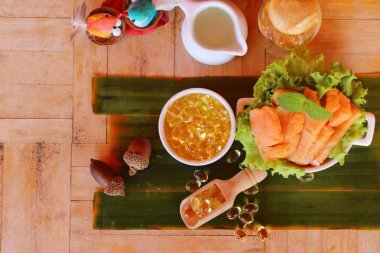 Balık yağı kapsül ile sağlık için