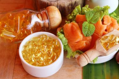 Balık yağı kapsül ile sağlık için