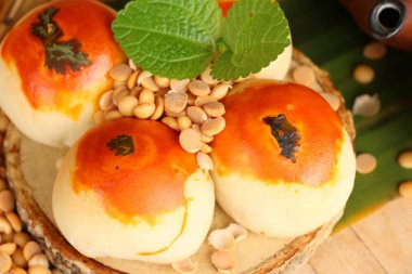 Festival moon pasta - Çin kek ve çay