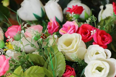 Yapay çiçek güzel vintage güller