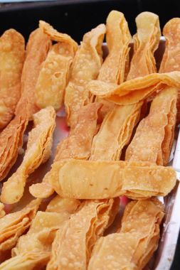 Gevrek roti sokak gıda lezzetlidir