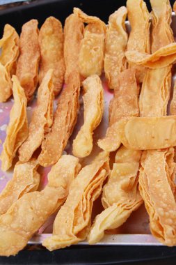 Gevrek roti sokak gıda lezzetlidir