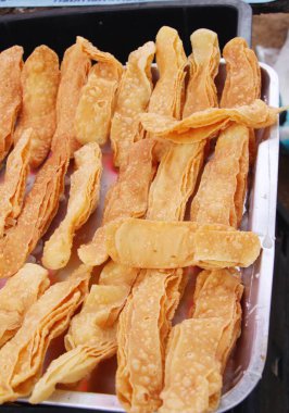 Gevrek roti sokak gıda lezzetlidir