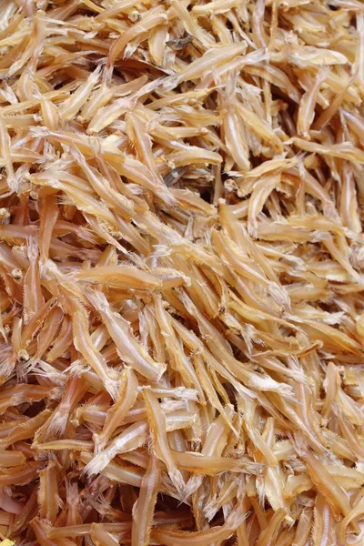 Dried fish for cooking in the market