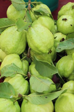 Guava meyve içinde belgili tanımlık çarşı lezzetlidir