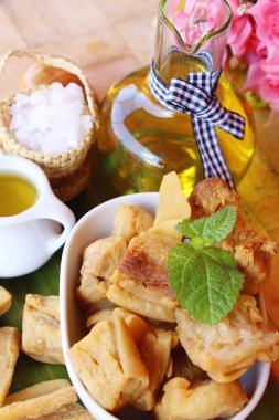 Yemek için domuz eti ile domuz yağı