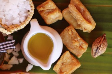 Yemek için domuz eti ile domuz yağı