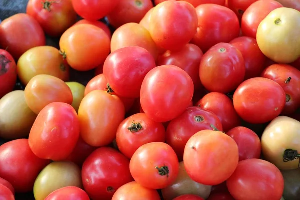 Tomates frescos para cozinhar em comida de rua — Fotografia de Stock