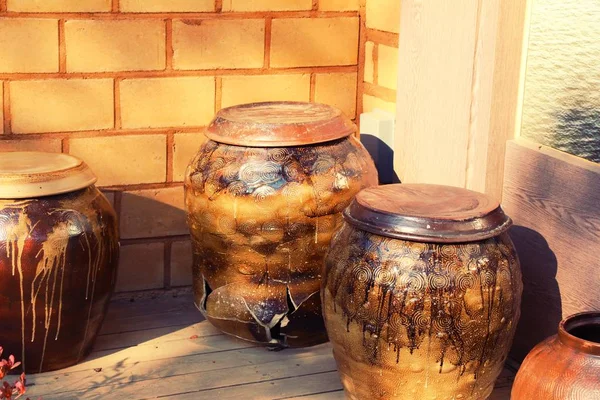 韩国陶瓷陶器传统 — 图库照片