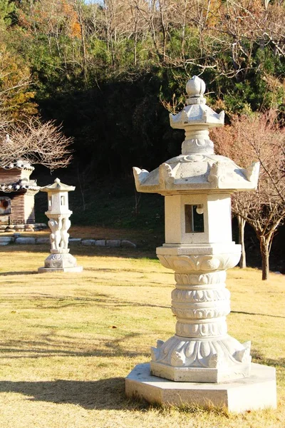 Templo Naksansa con la naturaleza en Corea del Sur —  Fotos de Stock