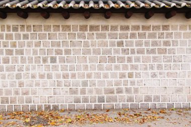 Geleneksel duvar eski Kore Mimarlık