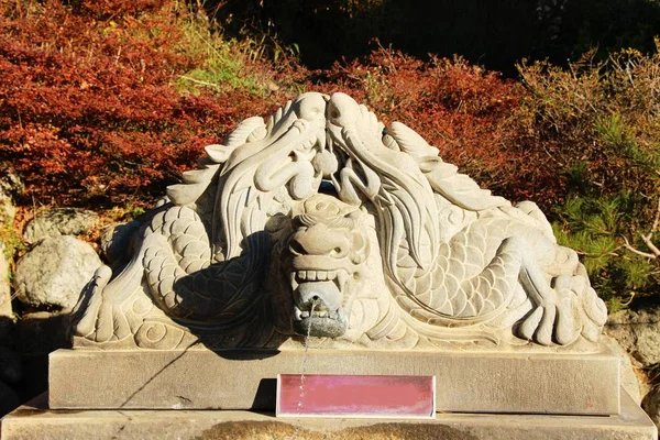 Naksansa temple with nature in South Korea — Stock Photo, Image