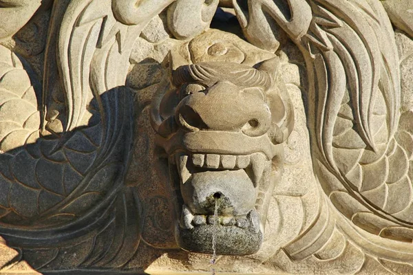 Tempio di Naksansa con natura in Corea del Sud — Foto Stock