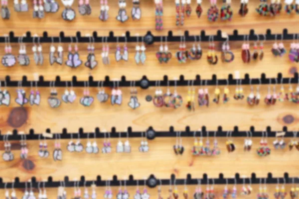 Tienda borrosa en la calle en Corea del Sur — Foto de Stock