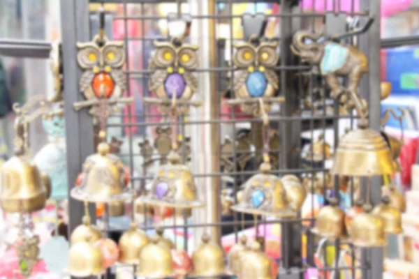 Blurred shop at street in south korea — Stock Photo, Image