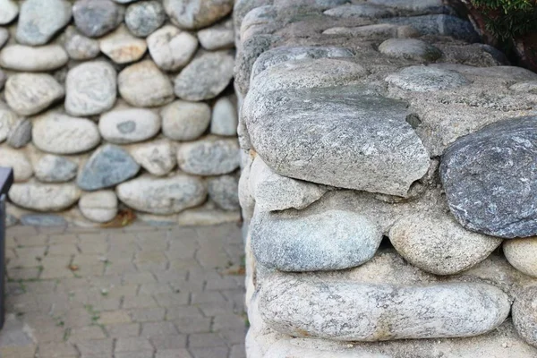 Kamień z naturą w korea Południowa park — Zdjęcie stockowe