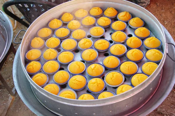 Grok Palm Cake (Kanom Tarn), Thaise dessert — Stockfoto