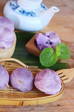 Festival moon pasta - Çin kek ve çay