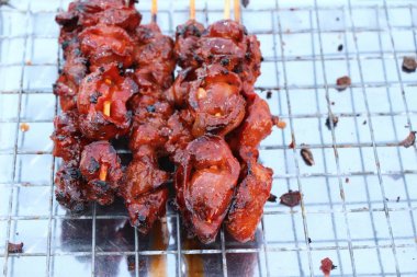 Izgara tavuk içinde belgili tanımlık çarşı lezzetlidir