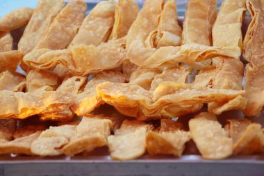 Gevrek roti sokak gıda lezzetlidir