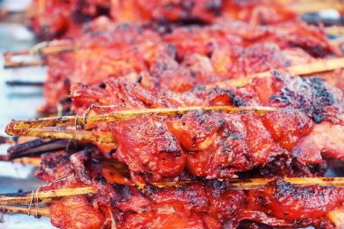 Izgara tavuk içinde belgili tanımlık çarşı lezzetlidir