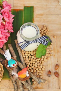 Soya Fasulye sütü soya tohumu ile lezzetlidir 