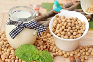 Soya Fasulye sütü soya tohumu ile lezzetlidir 