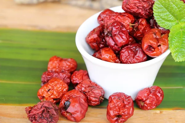 Jujube droog is heerlijk, Chinese traditionele stijl — Stockfoto