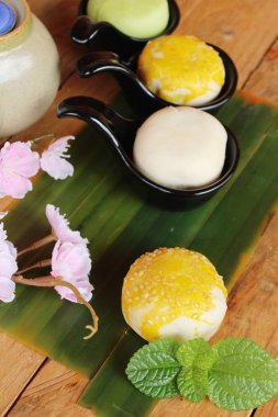 Festival moon pasta - Çin kek ve çay