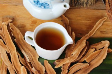 Reishi mantar çayı - Ganoderma Lucidium sağlık için