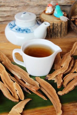 Reishi mantar çayı - Ganoderma Lucidium sağlık için