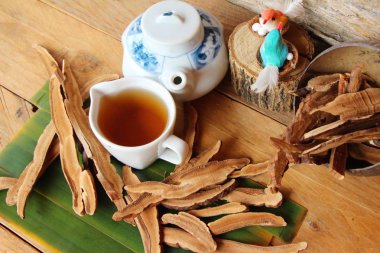 Reishi mantar çayı - Ganoderma Lucidium sağlık için