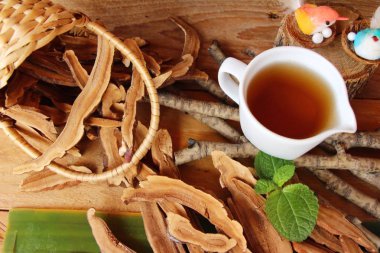 Reishi mantar çayı - Ganoderma Lucidium sağlık için