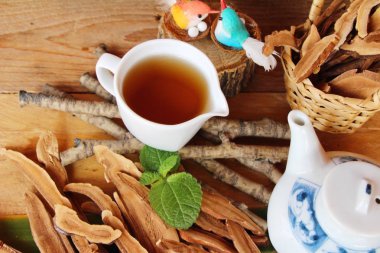 Reishi mantar çayı - Ganoderma Lucidium sağlık için
