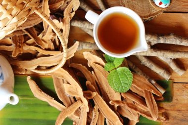 Reishi mantar çayı - Ganoderma Lucidium sağlık için