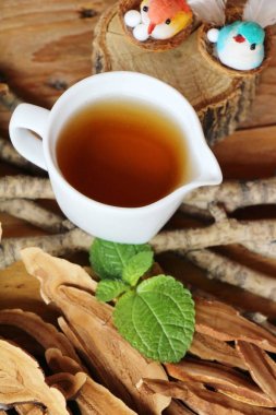 Reishi mantar çayı - Ganoderma Lucidium sağlık için