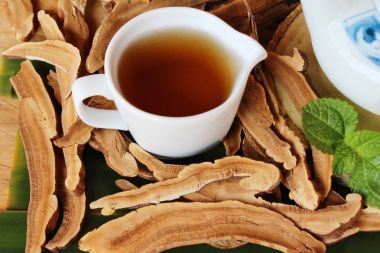 Reishi mantar çayı - Ganoderma Lucidium sağlık için