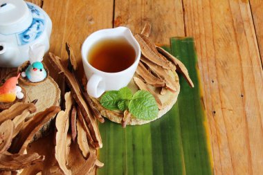 Reishi mantar çayı - Ganoderma Lucidium sağlık için