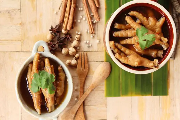 Stewed feet chicken is delicious, chinese food — Stock Photo, Image