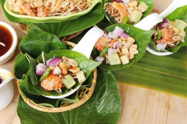 Miang Kham - Yaprak Sarma meze lezzetlidir