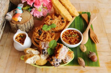 Taro tatlı ve kızarmış tofu, Çin yemeği