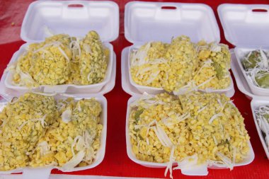 Soya fasulyesi, parayla haşlanmış Tay tatlı 