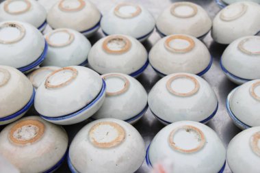 Hindistan cevizi sütü muhallebi sokak gıda lezzetli