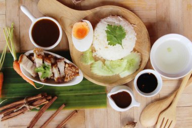 yemek lezzetli pirinç gevrek domuz