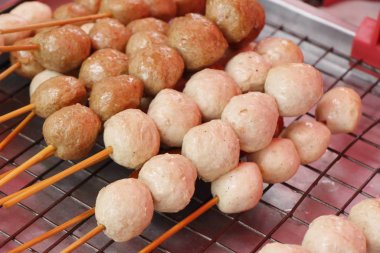 Izgara Köfte sokak gıda lezzetli