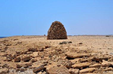 Marsa alam Mısır 'da taş yığınları