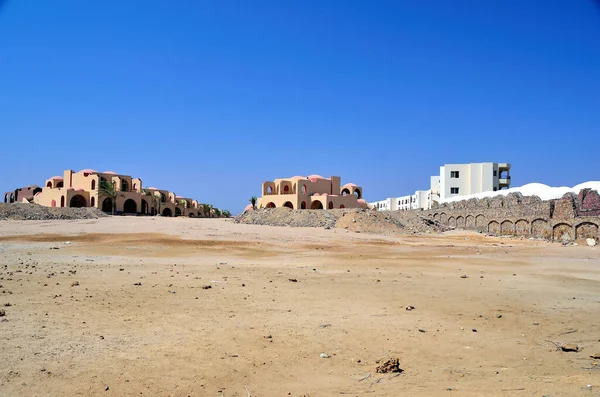 Bâtiment Typique Dans Désert Égyptien — Photo